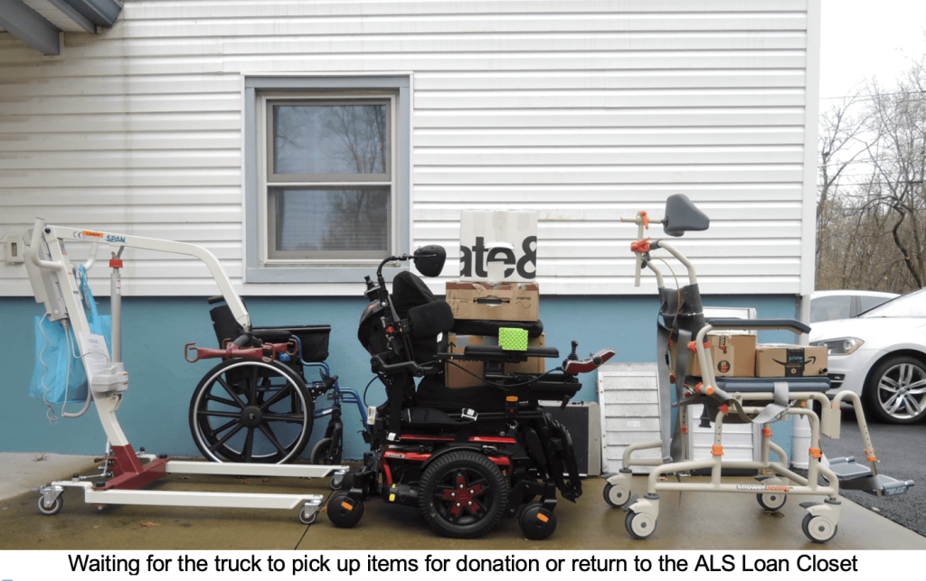 Get Your Affairs in Order! (GYAIO) - Donations to ALS Loan Closet